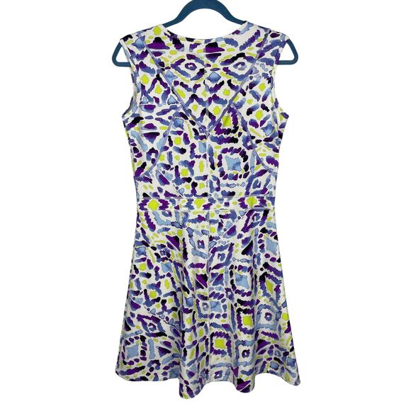 Title Nine Dream Dress Geometric Sleeveless A-Line Stretch Small Outdoors Hiking - Picture 6 of 9